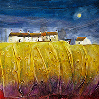 Crater Cottages 4. A Limited Edition Giclée Print by Anya Simmons.