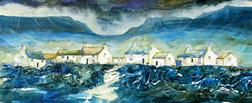 Caernarfon Cove. A Giclee Limited Edition Print by Anya Simmons.