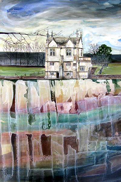 Campden House. An Open Edition Print by Anya Simmons.