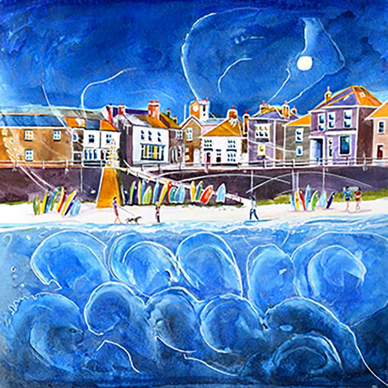 Mousehole 4, Cornwall by Anya Simmons